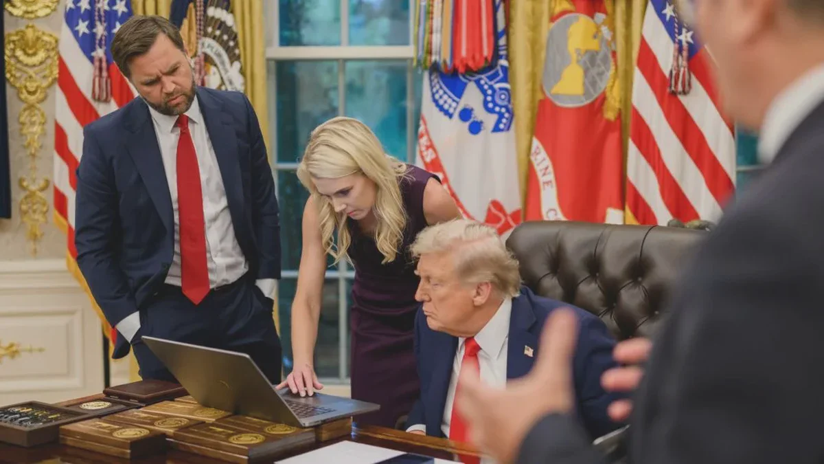 Neue Fotos zeigen Trumps Assistentin Natalie Harp beim Verbergen seltsamer Blutergüsse